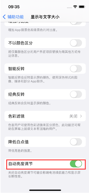 张北苹果15维修店分享iPhone 15 Pro系列屏幕亮度 